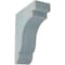 Ekena Millwork 3 1/2"W x 8 1/2"D x 11"H Bedford Wood Vintage Decor Bracket, Driftwood Blue BKTWD04X09X11BEBU - alternate 1